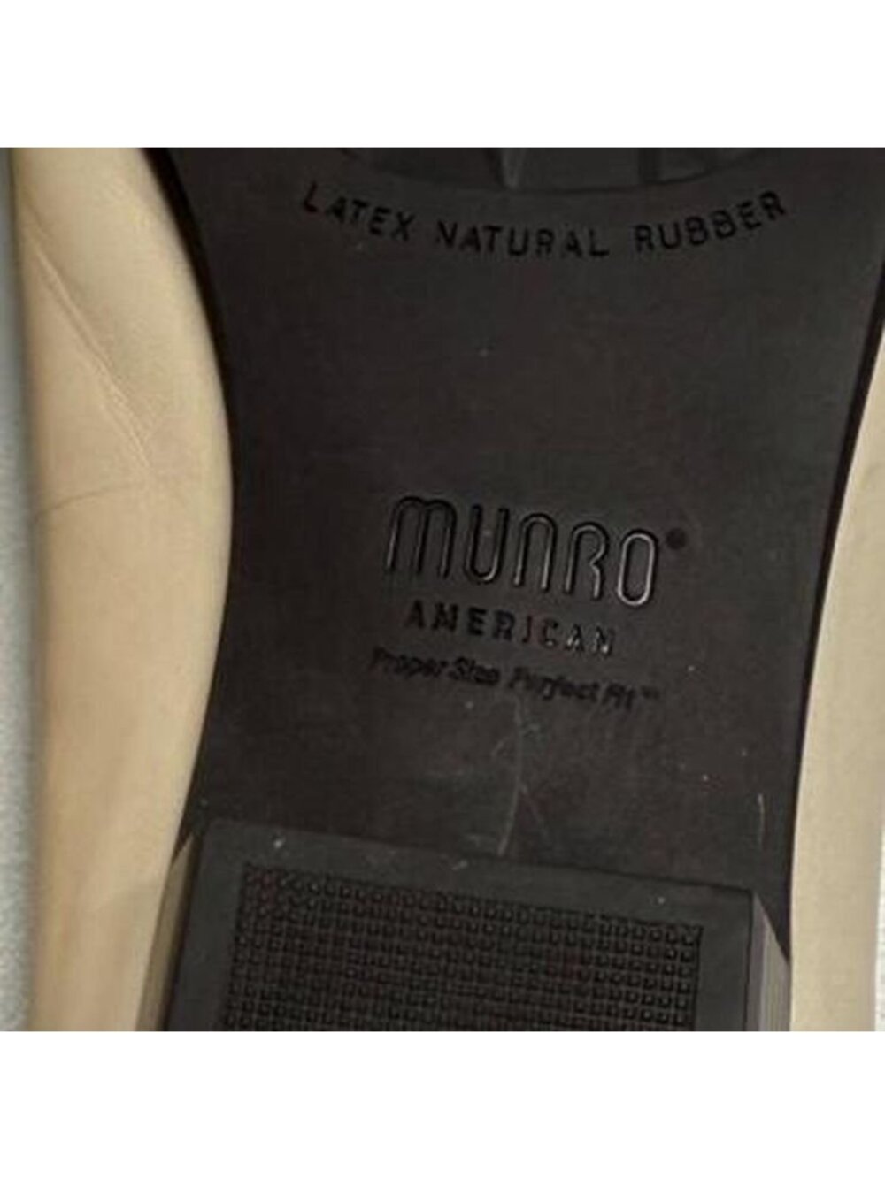 Munro Metallic Faux Snakeskin Loafers Women's 9.5 Wide Office Preppy Career - Picture 8 of 8